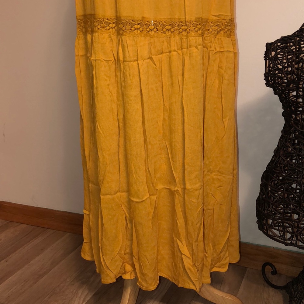 🔵Lace Summer Maxi dress with adjustable straps - Picture 2 of 4